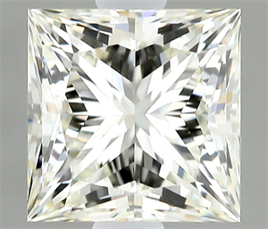 Picture of Natural Diamond 0.79 Carats, Princess with  Cut, I Color, VVS1 Clarity and Certified by IGI