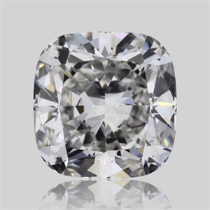 Foto Diamante Natural 0.71 quilates, Del cojín , Color F, claridad VVS1 y certificado GIA de