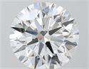 Del inventario de diamantes de laboratorio, 5.61 quilates, Redondo , Color E, claridad VVS2 y certificado IGI