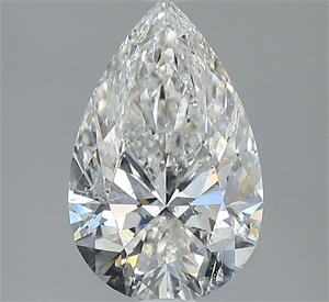 Foto Diamante Natural 2.01 quilates, De pera , Color I, claridad SI2 y certificado GIA de