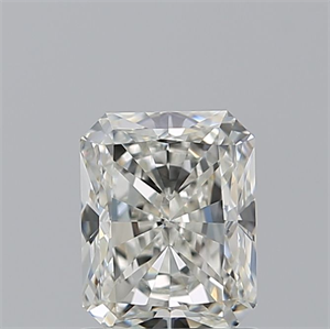 Picture of Natural Diamond 1.40 Carats, Radiant with  Cut, I Color, VVS1 Clarity and Certified by GIA