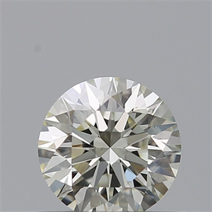 Picture of Natural Diamond 0.44 Carats, Round with Excellent Cut, K Color, VS1 Clarity and Certified by IGI
