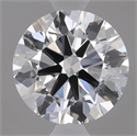 Del inventario de diamantes de laboratorio, 0.71 quilates, Redondo , Color D, claridad VVS2 y certificado IGI