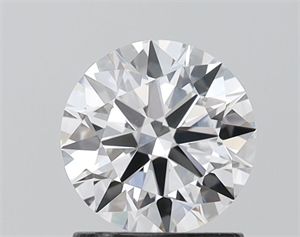 Picture of Lab Grown Diamond 1.18 Carats, Round with Ideal Cut, D Color, VVS2 Clarity and Certified by IGI