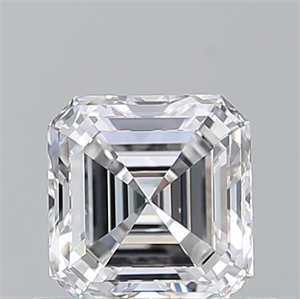 Picture of Natural Diamond 0.70 Carats, Asscher with  Cut, D Color, VS1 Clarity and Certified by GIA