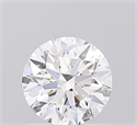 Lab Grown Diamond 1.05 Carats, Round with Ideal Cut, D Color, VVS1 Clarity and Certified by IGI