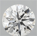 Del inventario de diamantes de laboratorio, 2.57 quilates, Redondo , Color E, claridad VVS2 y certificado IGI