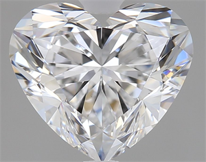 Picture of Natural Diamond 2.03 Carats, Heart with  Cut, D Color, VS2 Clarity and Certified by GIA