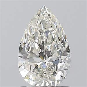 Foto Diamante Natural 1.01 quilates, De pera , Color I, claridad SI1 y certificado GIA de