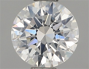 Picture of Natural Diamond 0.66 Carats, Round with Excellent Cut, E Color, SI2 Clarity and Certified by GIA