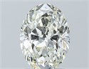 Natural Diamond 1.50 Carats, Oval with  Cut, J Color, SI2 Clarity and Certified by GIA