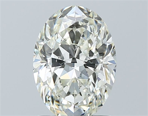 Picture of Natural Diamond 1.50 Carats, Oval with  Cut, J Color, SI2 Clarity and Certified by GIA