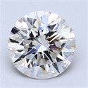 Diamante Natural 2.02 quilates, Redondo , Color H, claridad SI2 y certificado GIA