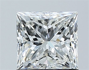 Picture of Natural Diamond 1.01 Carats, Princess with  Cut, G Color, VVS1 Clarity and Certified by GIA