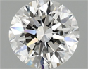 Del inventario de diamantes de laboratorio, 1.57 quilates, Redondo , Color F, claridad VS1 y certificado IGI