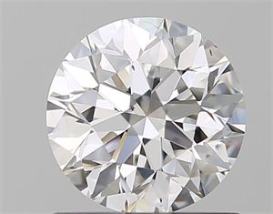 Picture of Natural Diamond 1.00 Carats, Round with Excellent Cut, F Color, SI1 Clarity and Certified by GIA