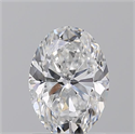 Natural Diamond 1.50 Carats, Oval with  Cut, E Color, SI1 Clarity and Certified by GIA