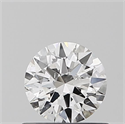 Natural Diamond 0.50 Carats, Round with Excellent Cut, E Color, SI2 Clarity and Certified by IGI