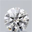Natural Diamond 0.70 Carats, Round with Excellent Cut, F Color, VS2 Clarity and Certified by GIA