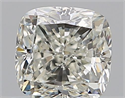 Natural Diamond 0.71 Carats, Cushion with  Cut, K Color, SI1 Clarity and Certified by GIA