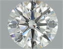 Diamante Natural 0.52 quilates, Redondo , Color J, claridad VVS1 y certificado GIA