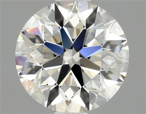 Picture of Natural Diamond 0.85 Carats, Round with Excellent Cut, J Color, VVS1 Clarity and Certified by GIA