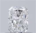 Diamante Natural 0.50 quilates, Radiante , Color G, claridad VVS2 y certificado GIA