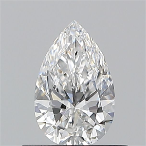 Foto Diamante Natural 0.50 quilates, De pera , Color E, claridad VS1 y certificado GIA de