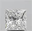 Natural Diamond 2.01 Carats, Princess with  Cut, G Color, SI2 Clarity and Certified by GIA