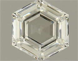 Picture of Natural Diamond 1.01 Carats, HEXAGONAL with  Cut, I Color, VS1 Clarity and Certified by GIA