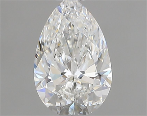 Picture of Natural Diamond 0.72 Carats, Pear with  Cut, G Color, SI1 Clarity and Certified by GIA