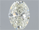 Diamante Natural 0.50 quilates, Ovalado , Color K, claridad SI2 y certificado GIA