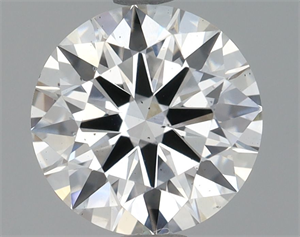 Picture of Lab Grown Diamond 1.33 Carats, Round with Ideal Cut, E Color, SI1 Clarity and Certified by IGI