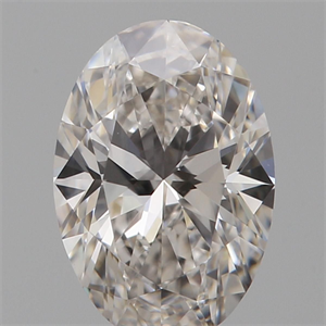 Foto Diamante Natural 0.40 quilates, Ovalado , Color H, claridad IF y certificado GIA de