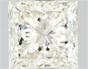 Natural Diamond 3.02 Carats, Princess with  Cut, J Color, VVS2 Clarity and Certified by IGI