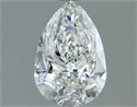 Natural Diamond 1.32 Carats, Pear with  Cut, G Color, SI2 Clarity and Certified by IGI