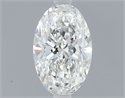 Diamante Natural 0.50 quilates, Ovalado , Color G, claridad VS1 y certificado GIA