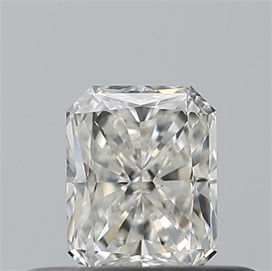 Picture of Natural Diamond 0.32 Carats, Radiant with  Cut, H Color, VVS2 Clarity and Certified by GIA