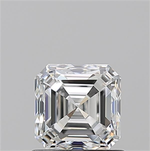 Foto Diamante Natural 1.01 quilates, Asscher , Color G, claridad VS1 y certificado GIA de