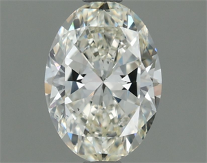 Picture of Natural Diamond 1.00 Carats, Oval with  Cut, I Color, SI1 Clarity and Certified by IGI