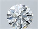 Diamante Natural 0.80 quilates, Redondo , Color H, claridad SI2 y certificado GIA