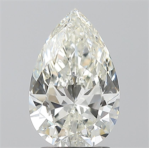 Foto Diamante Natural 2.02 quilates, De pera , Color J, claridad SI1 y certificado GIA de