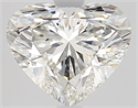Natural Diamond 2.32 Carats, Heart with  Cut, I Color, VVS1 Clarity and Certified by GIA