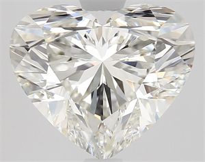 Picture of Natural Diamond 2.32 Carats, Heart with  Cut, I Color, VVS1 Clarity and Certified by GIA