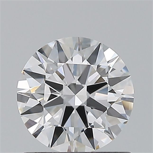 Picture of Natural Diamond 0.72 Carats, Round with Excellent Cut, D Color, VVS1 Clarity and Certified by GIA