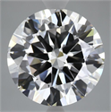 Del inventario de diamantes de laboratorio, 6.02 quilates, Redondo , Color F, claridad VS1 y certificado IGI