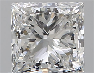 Foto Diamante Natural 0.70 quilates, Princesa , Color F, claridad VVS1 y certificado GIA de