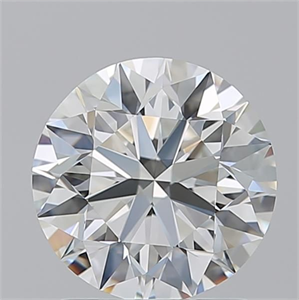Picture of Natural Diamond 1.60 Carats, Round with Excellent Cut, I Color, VVS2 Clarity and Certified by GIA