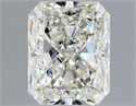 Natural Diamond 1.52 Carats, Radiant with  Cut, J Color, SI1 Clarity and Certified by GIA