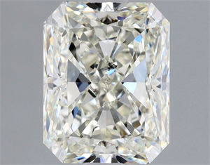 Picture of Natural Diamond 1.52 Carats, Radiant with  Cut, J Color, SI1 Clarity and Certified by GIA